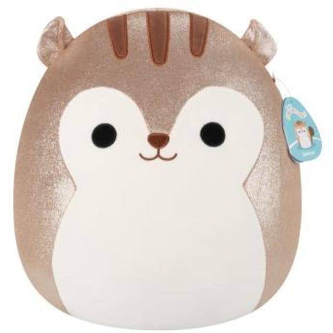 Squishmallows Sawyer Brown Glitter Squirrel 40cm