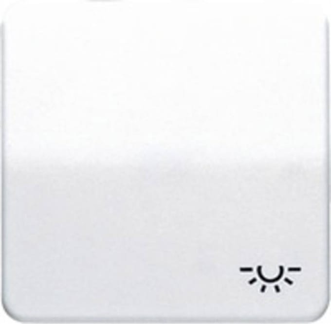 Jung CD590LWW Wipschakelaar licht Afdekking 1-voudig Alpine-wit 1 stuk(s)