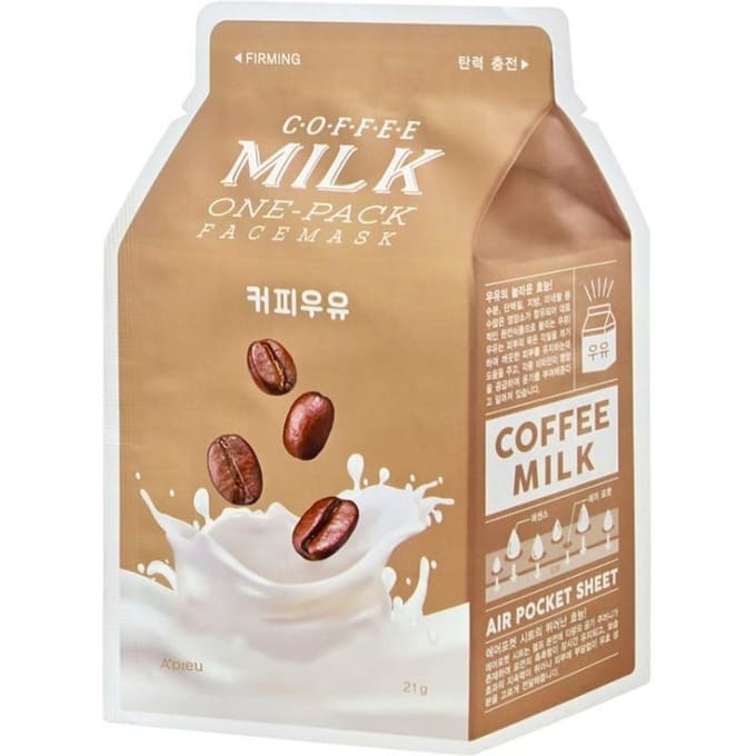 A'PIEU - Milk One Pack Sheet Mask - Coffee - 1stuk