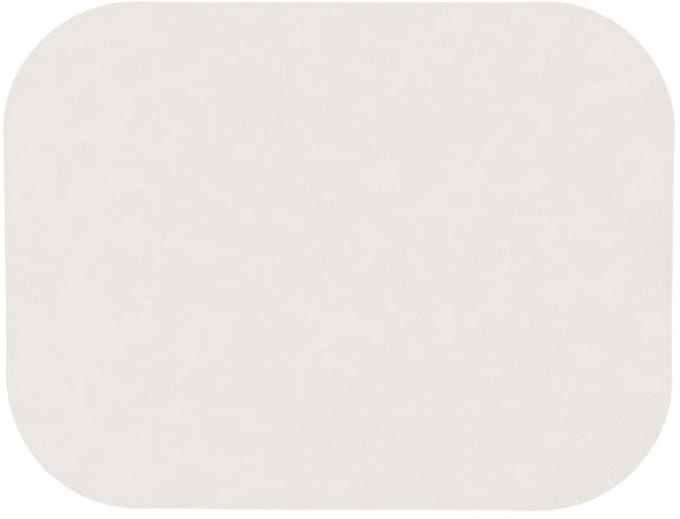Kartonnen deksel voor aluminium bakjes 130×100×42mm – 1.000 st/ds.