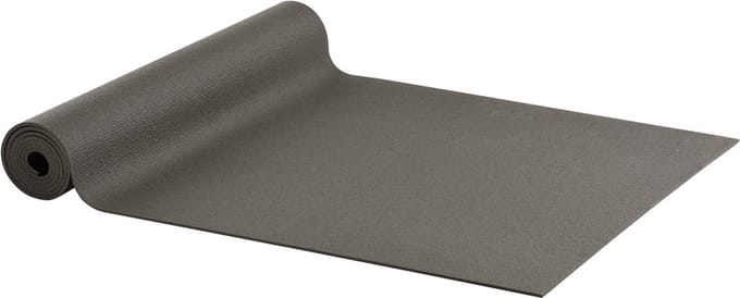 Ecoyogi Yogamat Studio PVC extra lang Lava Antraciet – 200 x 61 cm – dikte 4,5 mm – Ökotex certificaat