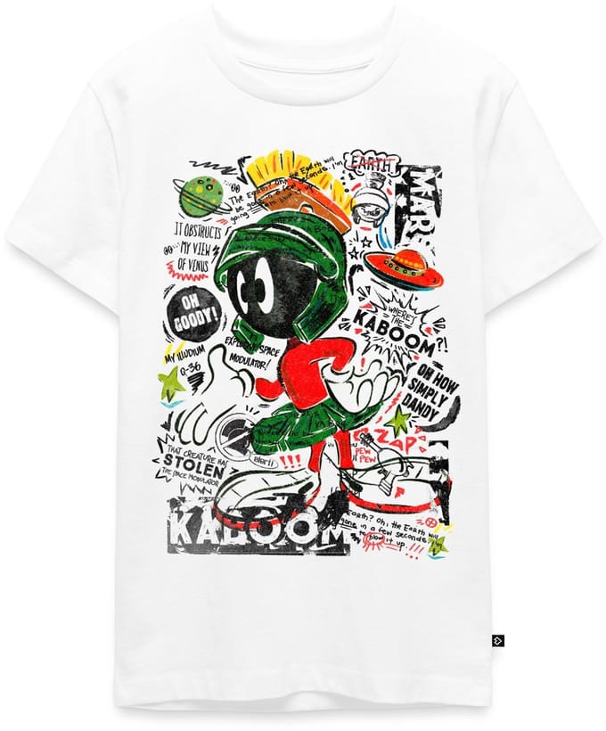 Looney Tunes Marvin The Martian Premium T-Shirt Tiener