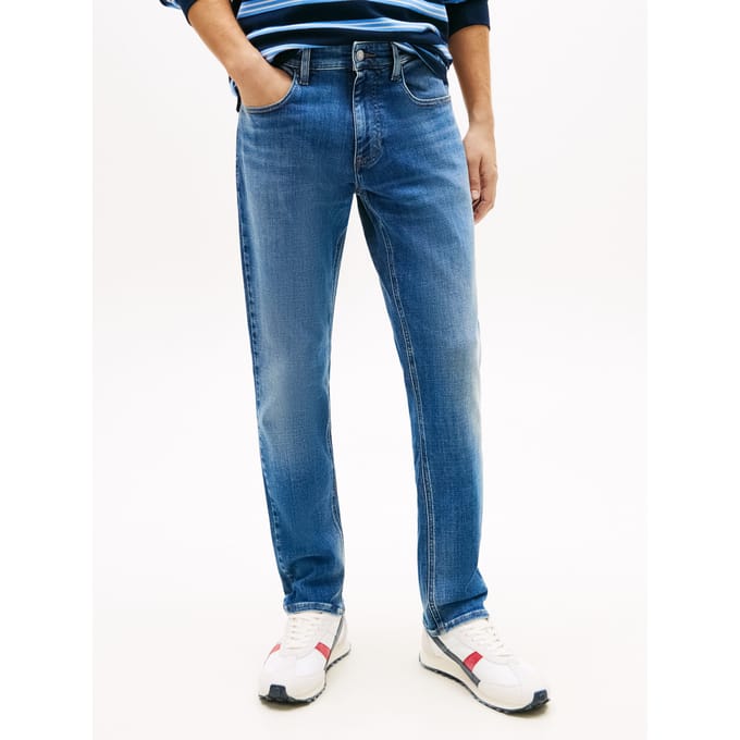 Tommy Hilfiger Scanton Slim Denim Medium Größe: W32L32 | Slim Jeans Outlet | Herren | Blau