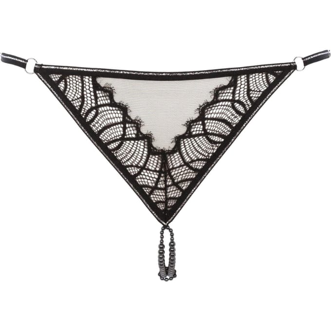 Bracli - Manhattan G-String - Bold Pearl String Dessous Größe Plus