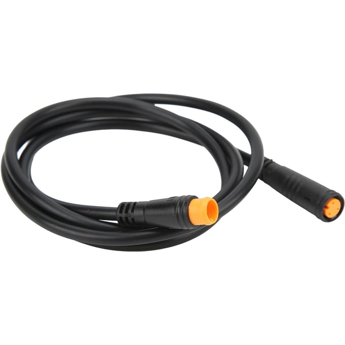 Elektrische Fiets Duim Gashendel Kabel 87cm Lengte Waterdicht 3-pins Verlengsnoer Elektrische Fiets Accessoires gray