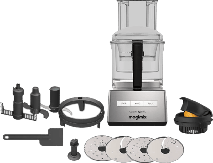 Magimix Cuisine Systeme 5200 XL Mat Chroom