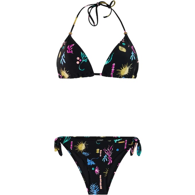 Protest PRTEmpty - Triangel bikini set Dames - Koordsluiting - Uitneembare vulling - Normale pasvorm - Medium dekking - Wit