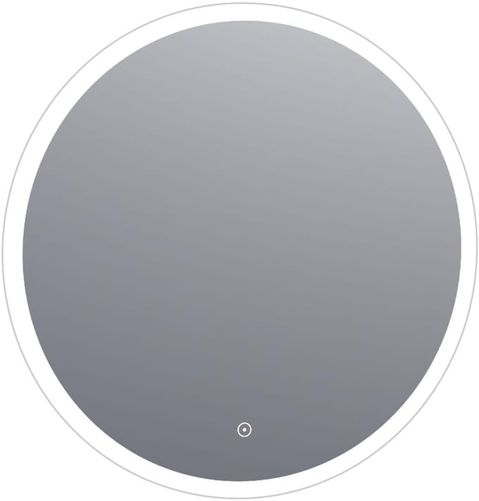 Brauer Jade Spiegel - Rond - Diameter 70 cm - met Directe LED-Verlichting - Dimbaar - met Touchbediening