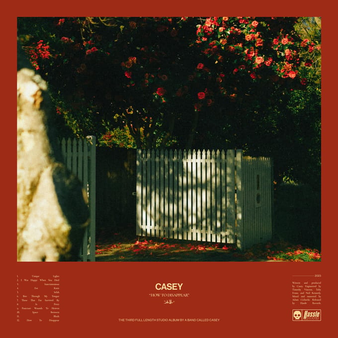 Casey LP - How To Disappear - voor Geen - standaard