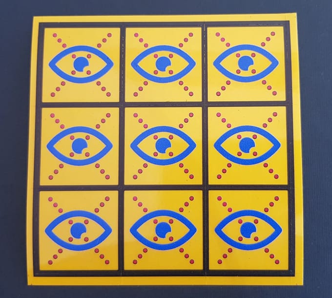 Limited Vision reflecterend stickervel