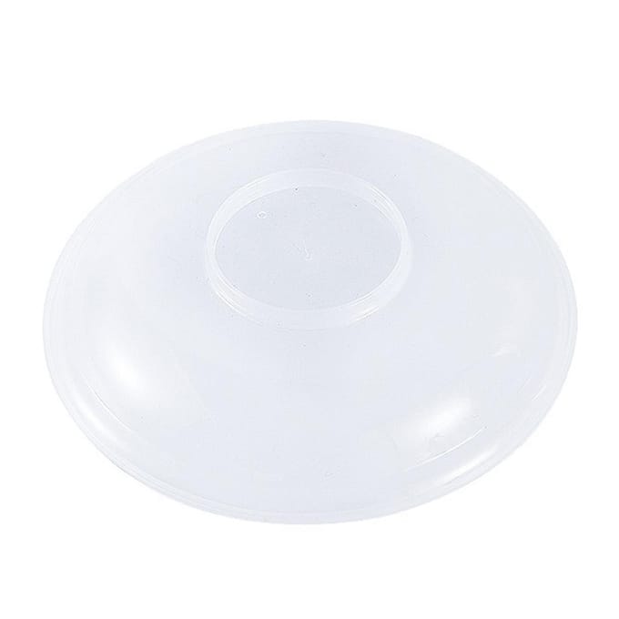 Magnetron Verwarmdeksel Transparant Multifunctioneel Draagbaar Magnetron Spatdeksel voor Keuken Extra XL white