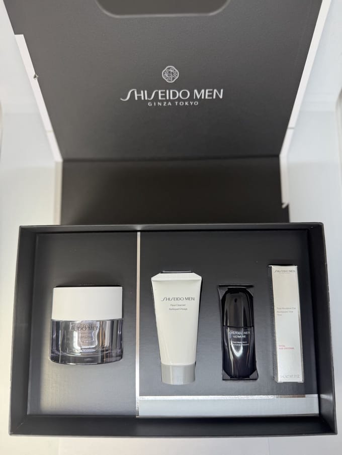 Shiseido Men Total Revitalizing Cream + 3 gratis producten