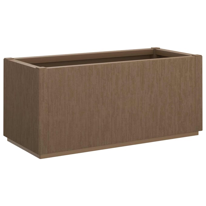 vidaXL Tuinbloembak Bruin 80 x 36 x 35 cm PP