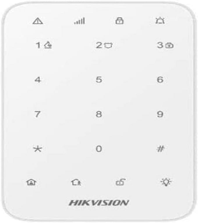 Draadloos Wifi Alarmtoetsenbord voor Binnen met LED Verlichting