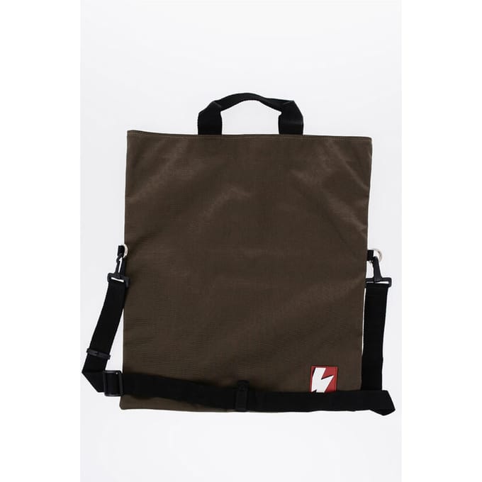 TwoTone Maxi-tas met afneembare schouderband in groen