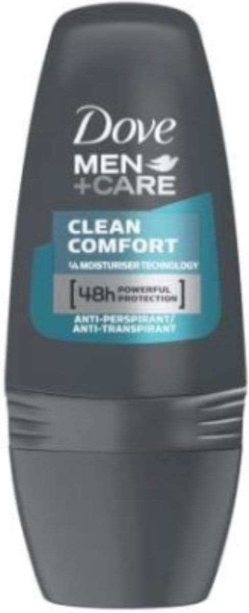 Dove Men+Care - Clean Comfort - Deodorant Roll-on - Anti-Transpirant - 50 ml
