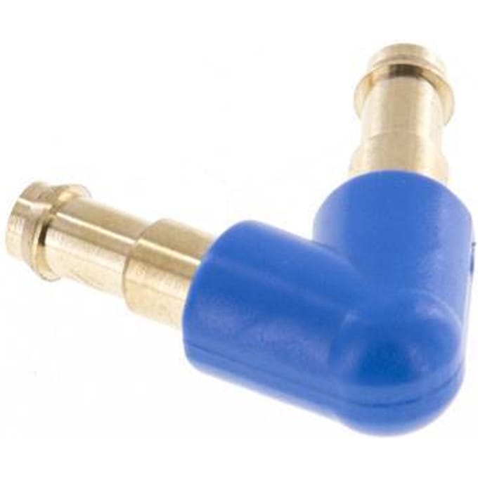 4 mm Messing/Kunststof V-Slangkoppeling [2 Stuks]