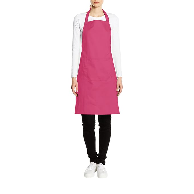 Premier Dames/Dames Kleuren Bipschort Met Zak / Werkkleding (Heet Roze)