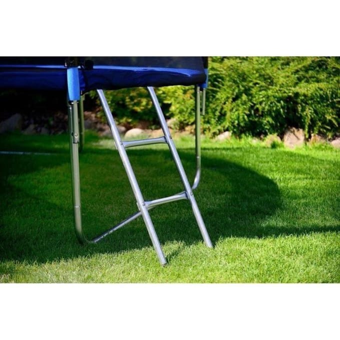 Trampoline - blauw - 465 cm - met net en ladder - tot 150 KG