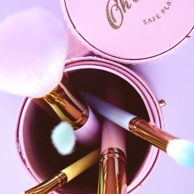 Oh Flossy Accessories - Brush Set Rainbow