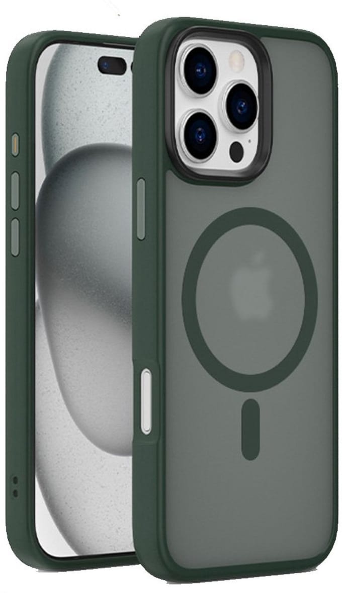 Mobiq Telefoonhoesje geschikt voor iPhone 16 Pro - Geschikt voor Magsafe - Magnetisch opladen