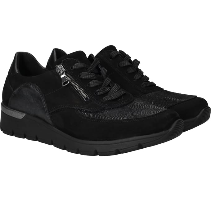 Waldlaufer Ramona Veterschoenen - Dames - Zwart - Maat:37