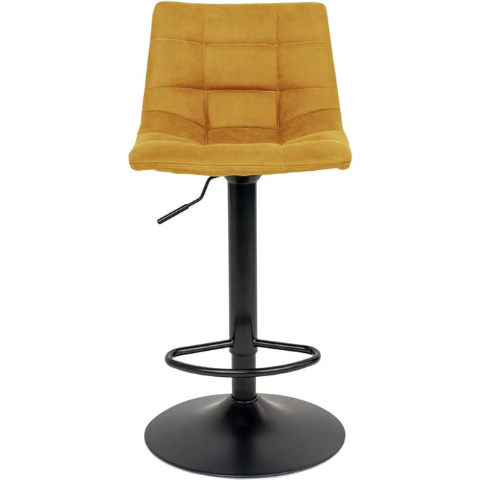 Microvezel barstoel met zwarte poten House Nordic Middelfart