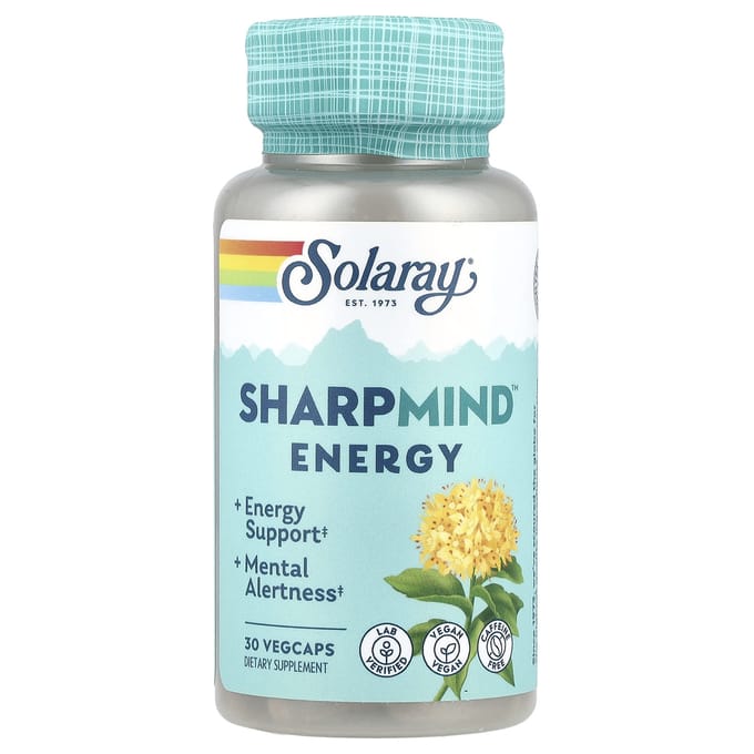 Sharpmind™ Energie, 30 Plantaardige Capsules