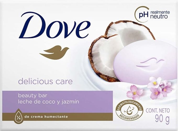 Dove Zeep Cocos & Jasmijnblaadjes 90 Gram