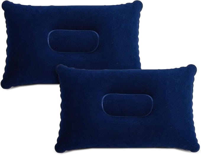 Opblaasbare Kussens voor Camping - Set van 2 - Lichtgewicht en Comfortabel