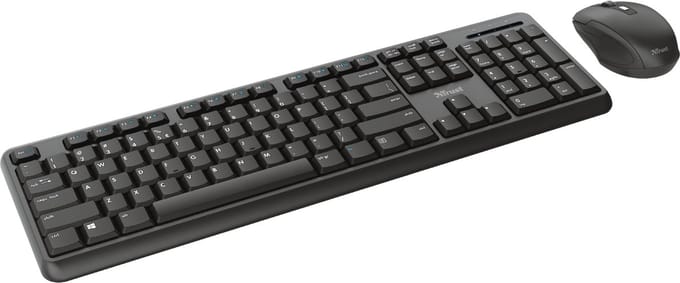 Trust TKM-350 DRAADLOZE TOETSENBORD & MUIS US - BUSINESS MODEL