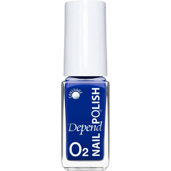 Depend Cosmetic | 02 Nail Polish | nagellak | koningsblauw | nr.802 | 5ml