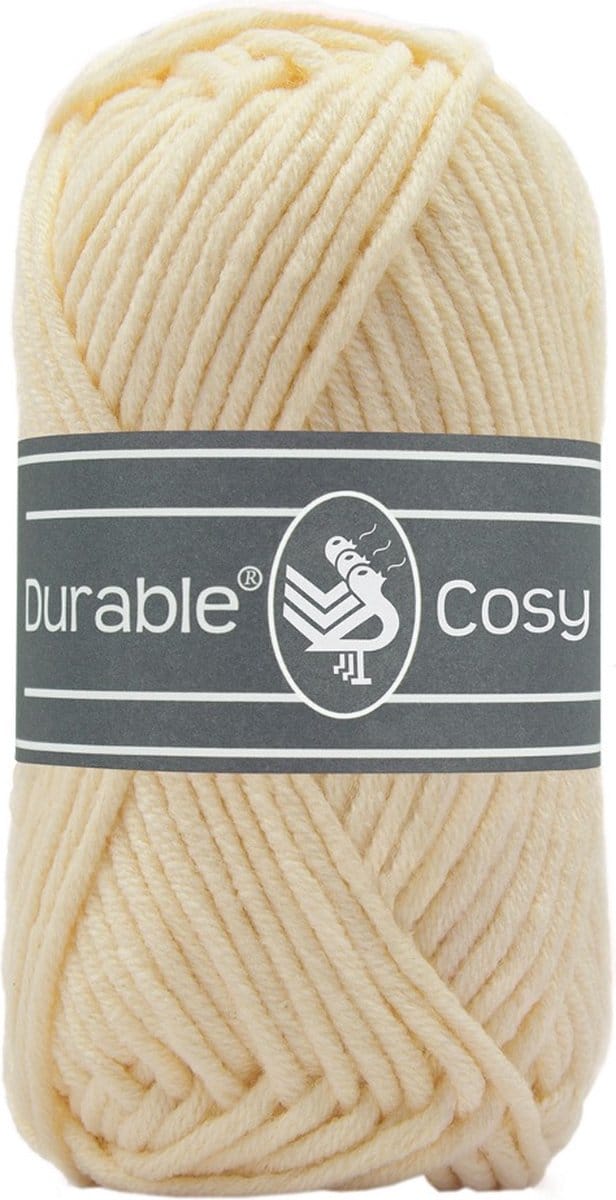 Durable Cosy - 2172 Cream - Katoen/Acryl Garen