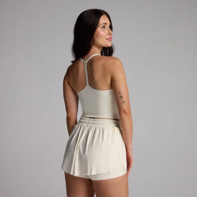 MP Dames Tempo Strappy Racerback Hesje - Coconut - XL