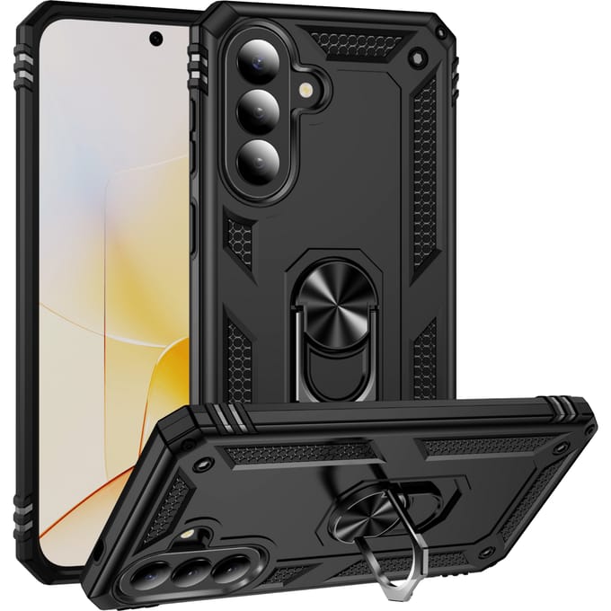 CaseBody Samsung Galaxy A57 Shield Case Zwart