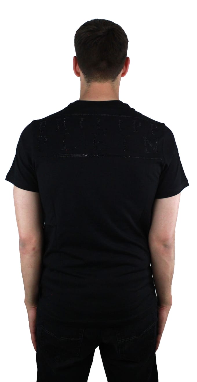 Philipp Plein Ghost-S MTK1857 0202 zwart T-shirt