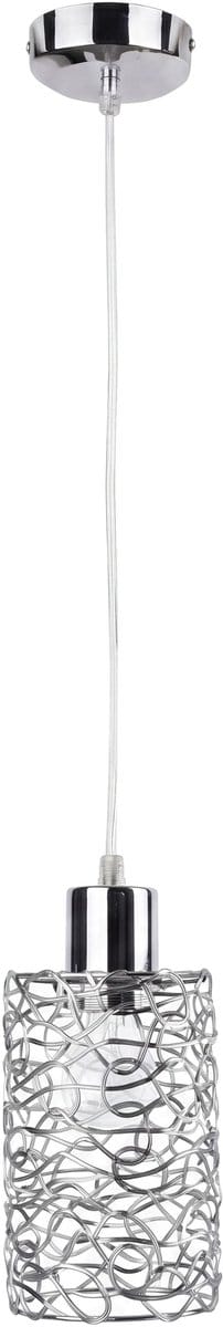Licht-Erlebnisse - Joy - Hanglamp - E27 - van - Metaal - in - Chrom