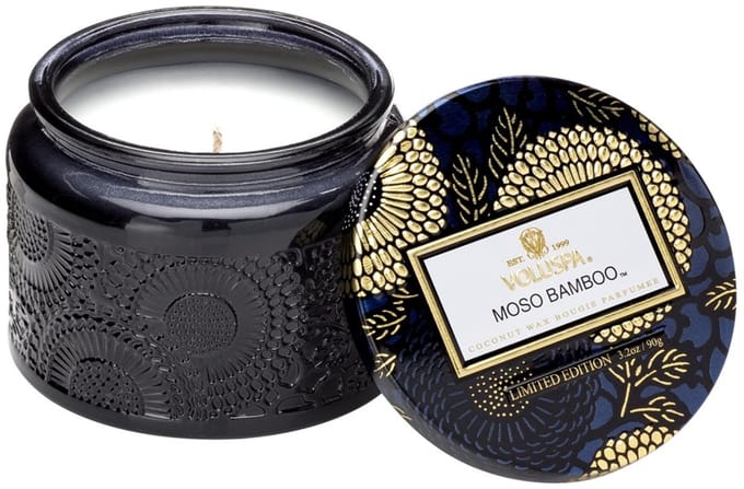 Voluspa  - Geurkaars - Medium - 90gr - Moso Bamboo
