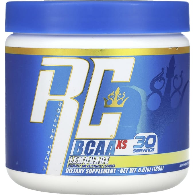 Ronnie Coleman, Vital Edition, BCAAXS, Citroenlimonade, 189 g (189 g)