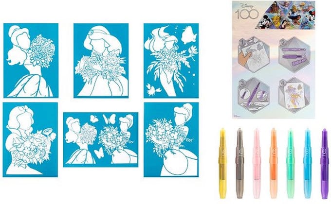 Disney 100 jaar Spray Pennen Set - Blaaspennen