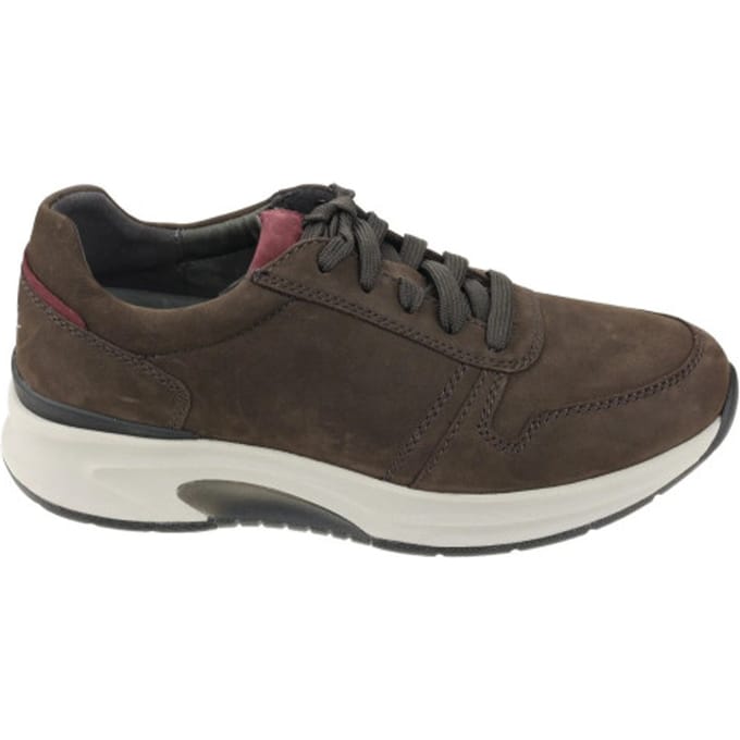 Pius Gabor rollingsoft sensitive 8001.13.04 - heren rollende wandelsneaker - Bruin - maat 40.5 (EU) 7 (UK)