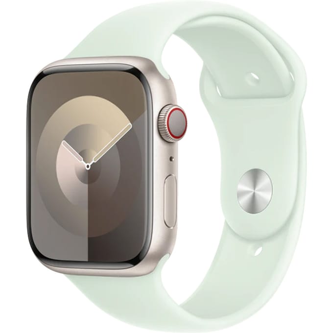 Apple Sport Band voor de Apple Watch | 44/45/46/49 mm - Maat M/L - Soft Mint