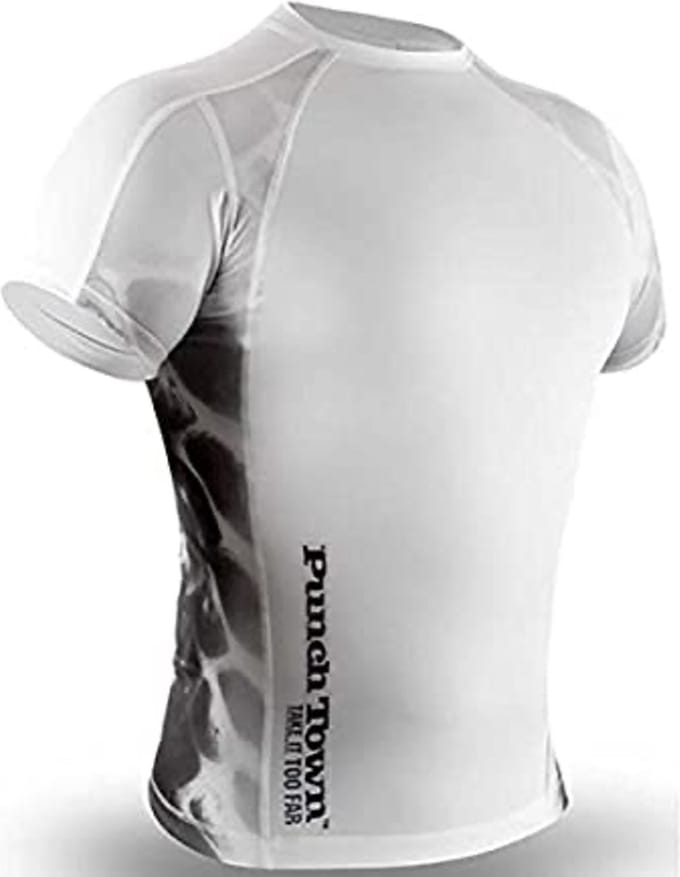PunchTown Rash Guard Ice Mamba Korte Mouwen - M
