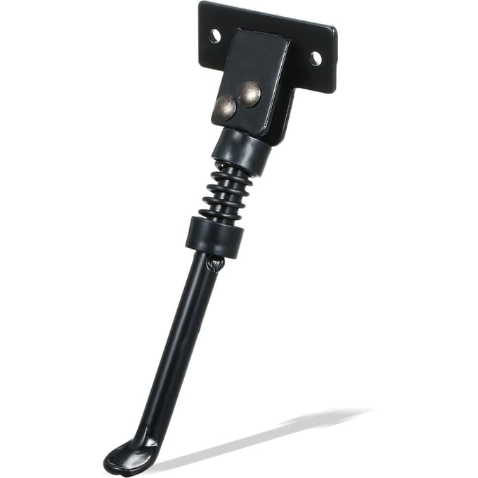 1PC Elektrische Scooter Kick Stand Massief Ijzeren Kickstand Ondersteuning Elektrische Scooter Parkeerstandaard Voeten zwart