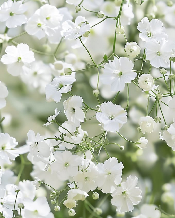 2 sets - Gipskruid Zaden Covent Garden Gypsophila Elegans Eenjarig Wit