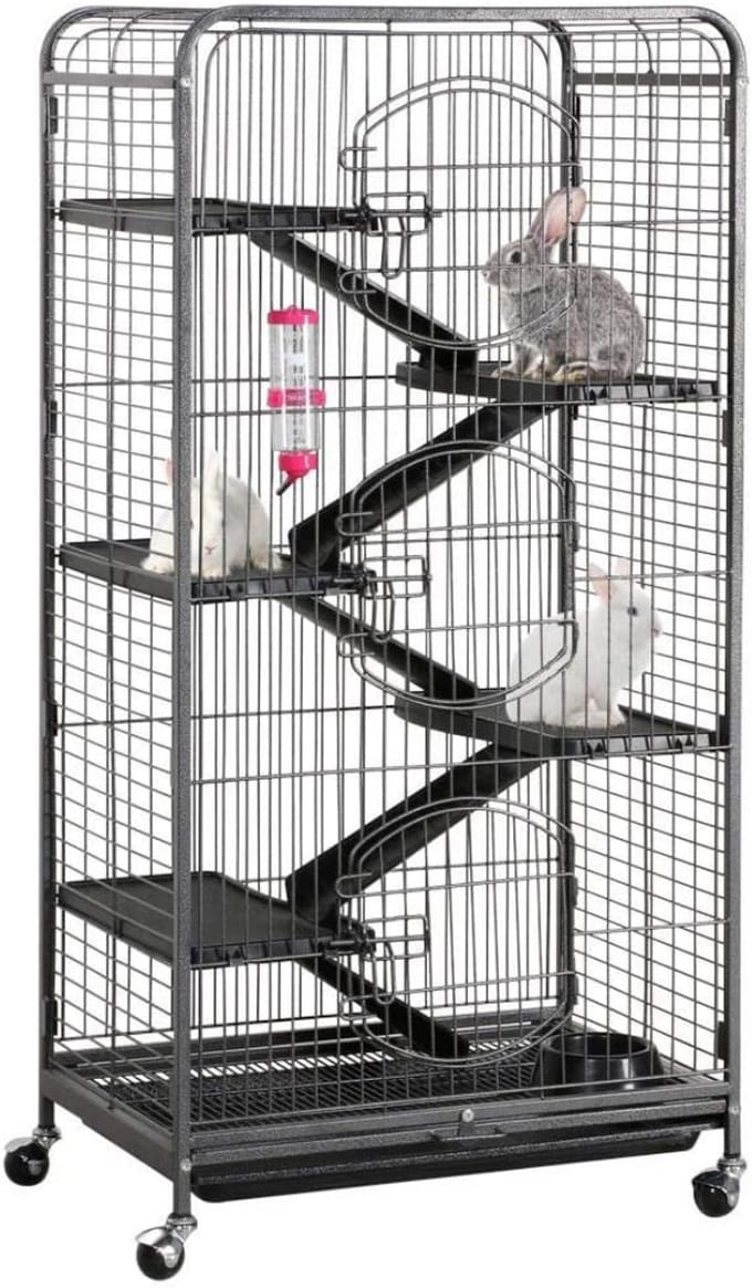 CRLYN® Hamsterkooi - Rattenkooi - Knaagdieren Kooi