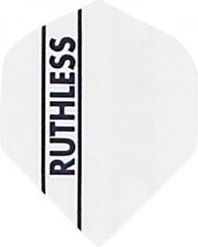 Ruthless Plain White - Dart Flights