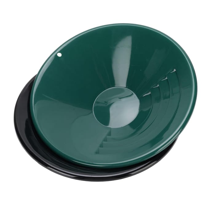 2 Stuks 26.5cm Gouden Pan ABS 90 graden Draad Gouden Waspan Set voor Beginners Zwart Groen black