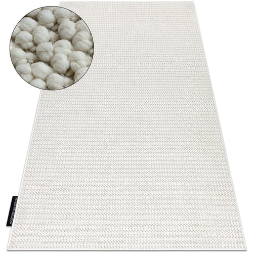 Kleden Rugsx Tapijt CASABLANCA LOOP wit, lus, zacht 200x250 cm