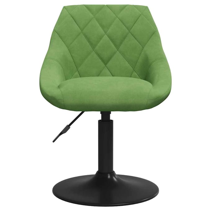 vidaXL - Barkruk - fluweel - lichtgroen